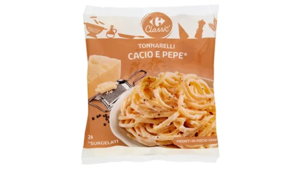 Carrefour Classic Tonnarelli Cacio e Pepe Surgelati 550 g