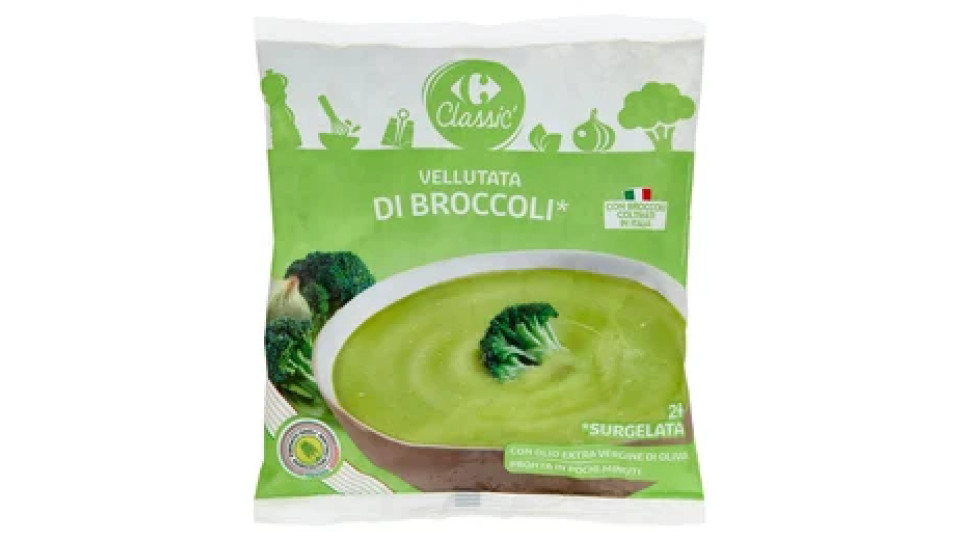 Carrefour Classic Vellutata di Broccoli Surgelata 600 g