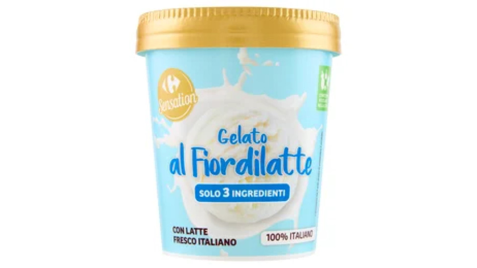 Carrefour Sensation Gelato al Fiordilatte 300 g