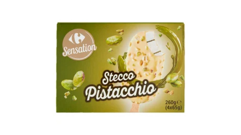 Carrefour Sensation Stecco Pistacchio 4 x 65 g