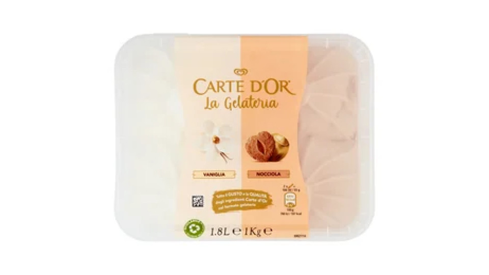Carte d'Or La Gelateria Vaniglia Nocciola 1 Kg