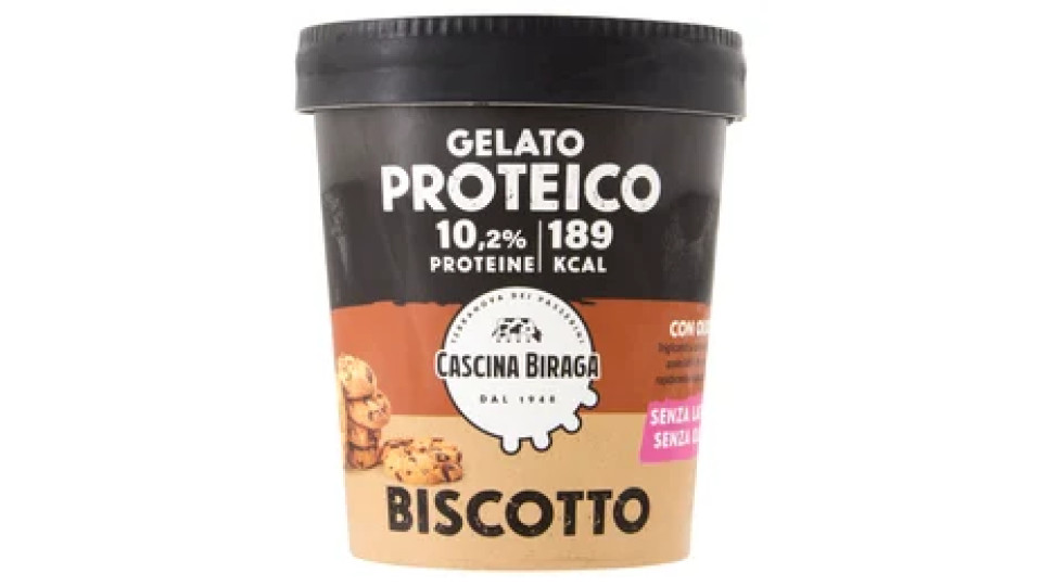 Cascina Biraga Gelato Proteico Biscotto 300 g