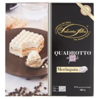 Dolceria Alba Quadrotto semi freddo Meringata 4+4 porzioni 480 g