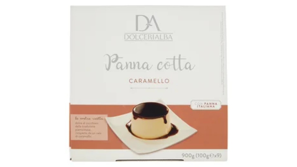 Dolcerialba Panna cotta Caramello 9 x 100 g