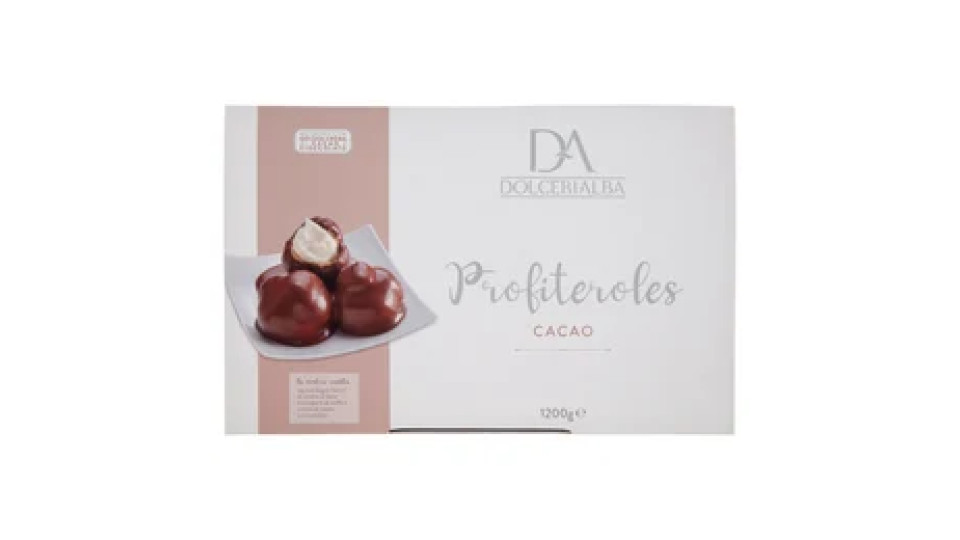 Dolcerialba Profiteroles Cacao 24 Profiteroles 1200 g