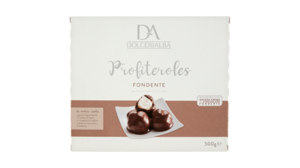 Dolcerialba Profiteroles Fondente 9 Profiteroles 500 g