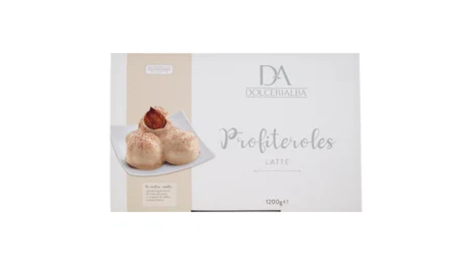 Dolcerialba Profiteroles Latte 24 Profiteroles 1200 g
