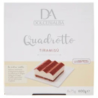 Dolcerialba Quadrotto Tiramisù 2 x 300 g