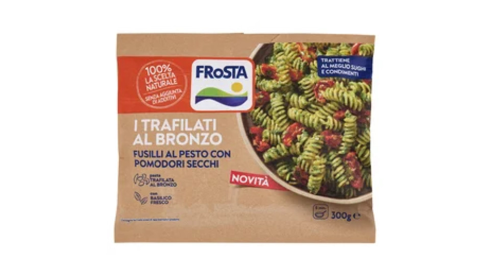 FRoSTA i Trafilati al Bronzo Fusilli al Pesto con Pomodori Secchi 300 g