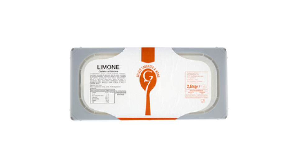 G7 Gelato al limone 2,6 kg