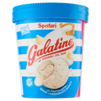 Galatine Gelato con Tanto Latte e Gocce di Cioccolato Bianco 500 ml