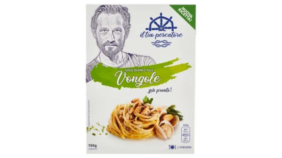 il tuo pescatore Sugo Bianco alle Vongole 180 g