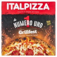 Italpizza la Numero Uno Grillfest Salamino, Salsiccia, Bacon Meat Lovers Edition 425 g