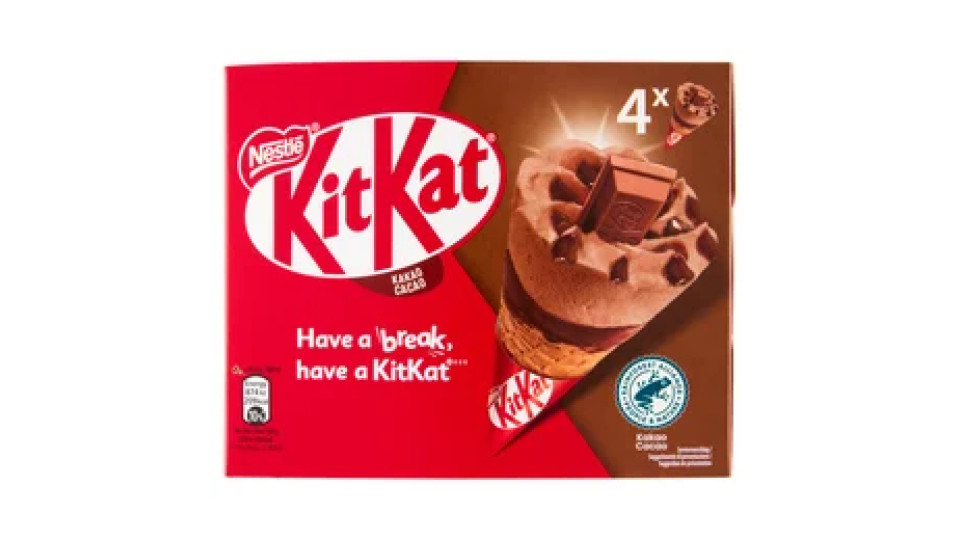 KITKAT Cono al Cacao 4x63,5g