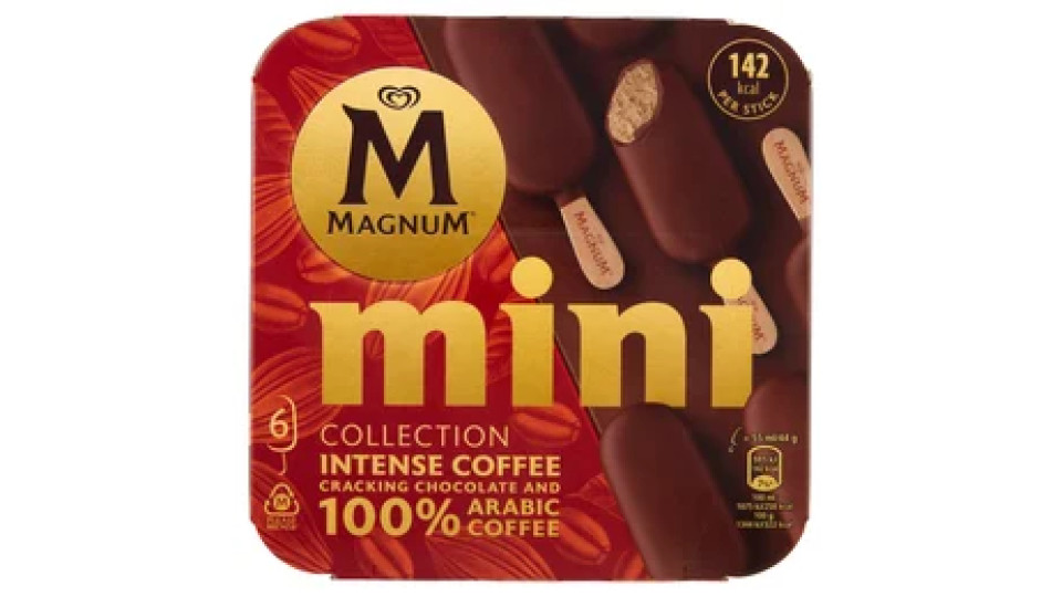 Magnum mini Collection Intense Coffee 6 x 44 g