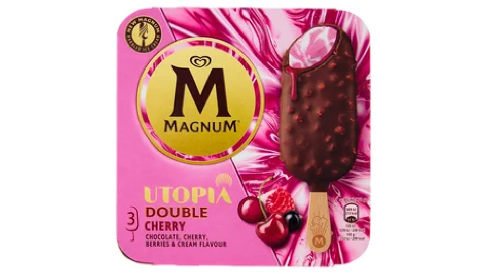 Magnum Utopia Double Cherry 3 Gelati 213 g