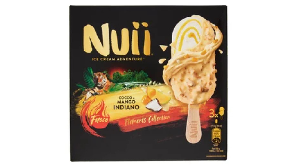 NUII Cocco e Mango Indiano 3x71,3g
