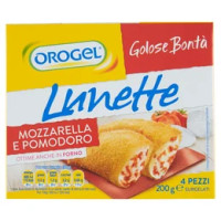 Orogel Golose Bontà Lunette Mozzarella e Pomodoro Surgelati 4 x 50 g