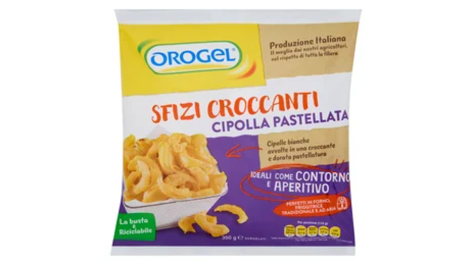 Orogel Sfizi Croccanti Cipolla Pastellata Surgelati 350 g