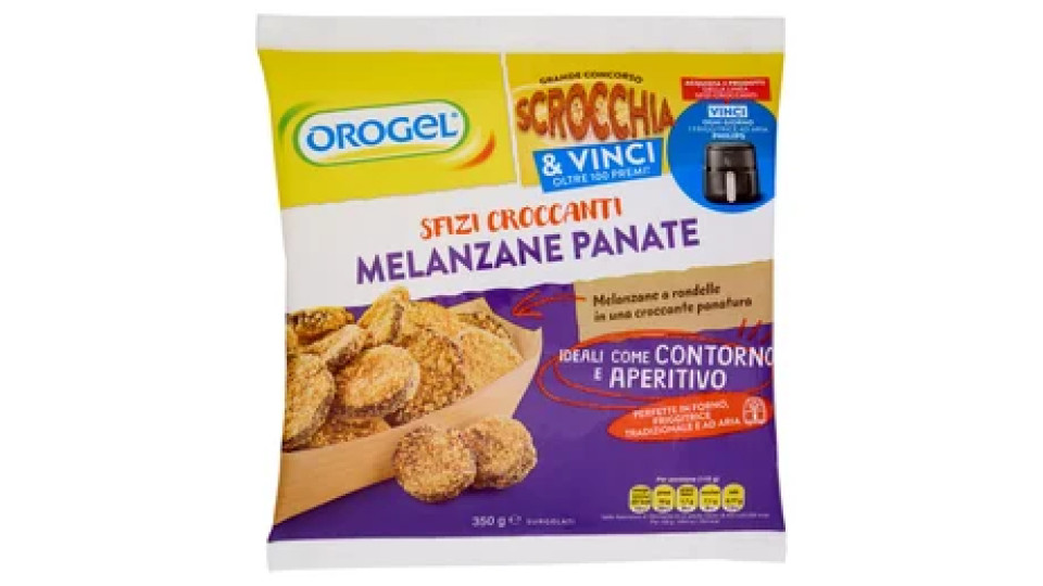Orogel Sfizi Croccanti Melanzane Panate Surgelati 350 g