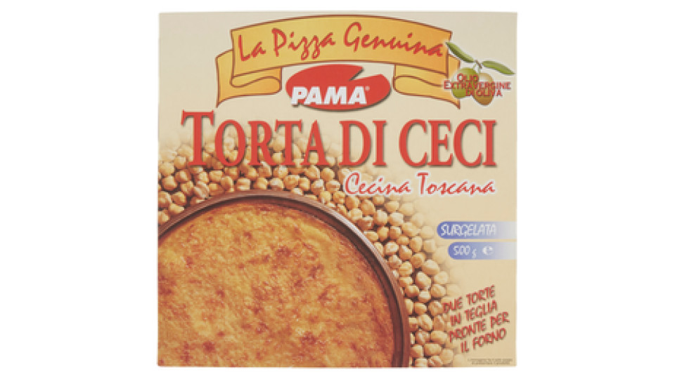 Pama Torta di ceci surgelata 500 g