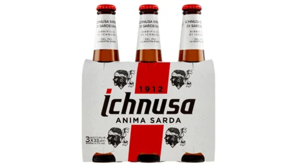 Ichnusa 3 x 33 cl