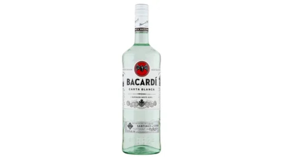 Bacardi Carta Blanca Superior White Rum 1 L