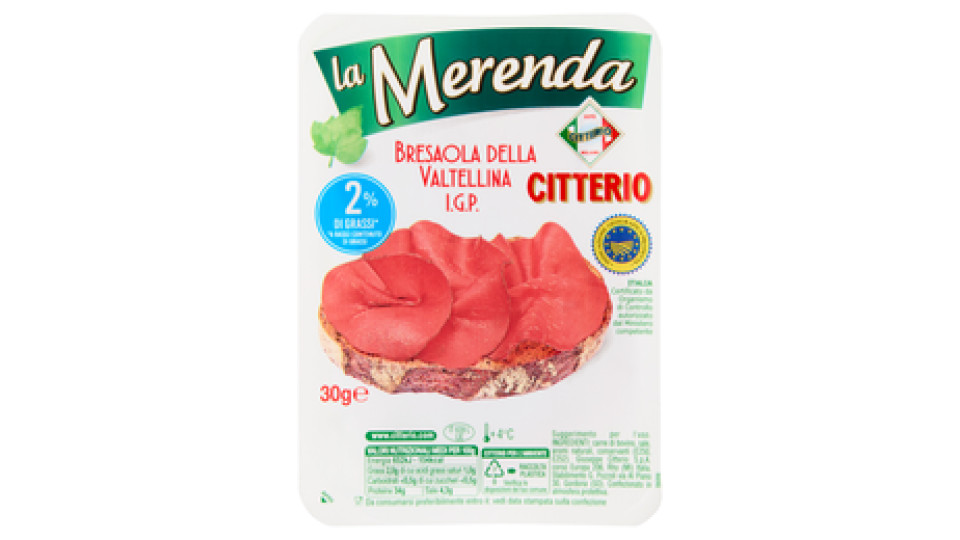 La Merenda Bresaola della Valtellina I.G.P. 5 Fette