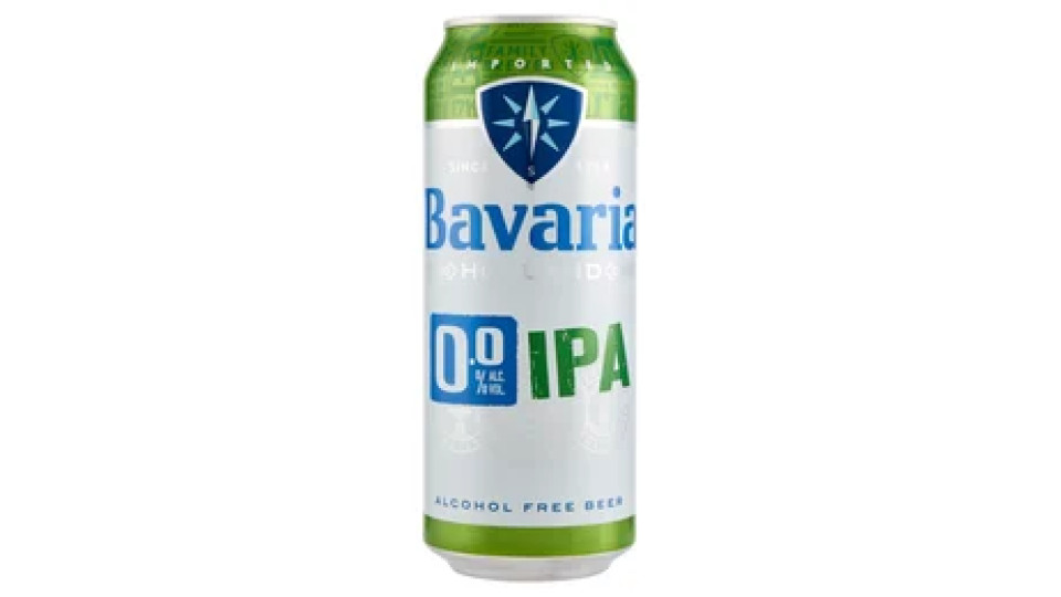Bavaria 0.0% Alc. Vol. IPA 500 mL