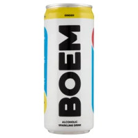 Boem Alcoholic Sparkling Drink Ginger 330 ml