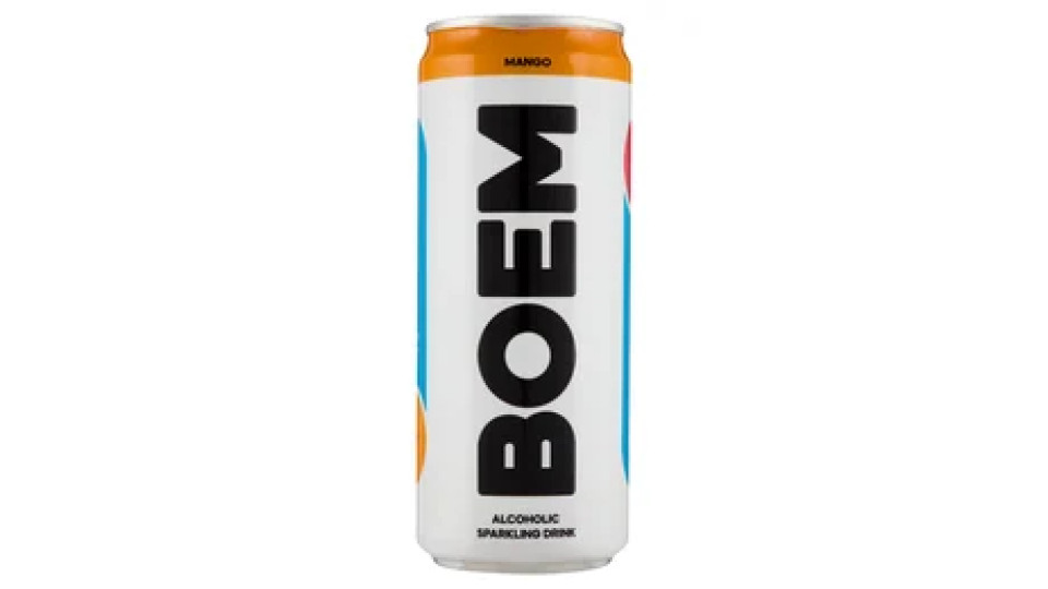 Boem Alcoholic Sparkling Drink Mango 330 ml