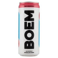 Boem Alcoholic Sparkling Drink Pink Grapefruit 330 ml