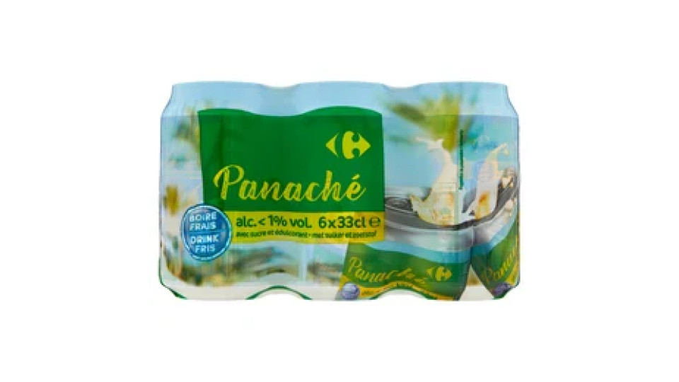 Carrefour Panaché 6 x 33 cl