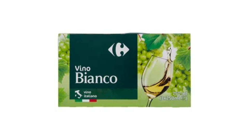Carrefour Vino Bianco 3 x 250 ml