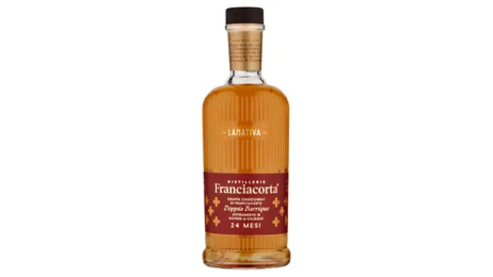 Distillerie Franciacorta la Nativa Grappa Chardonnay di Franciacorta Doppia Barrique 24 Mesi 35 cl