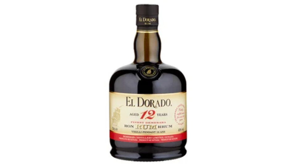 El Dorado Rum Aged 12 Years 70 cl