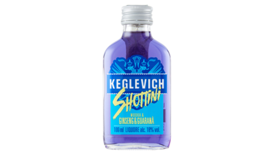 Keglevich Shottini Wodka & Ginseng & Guaranà 100 ml