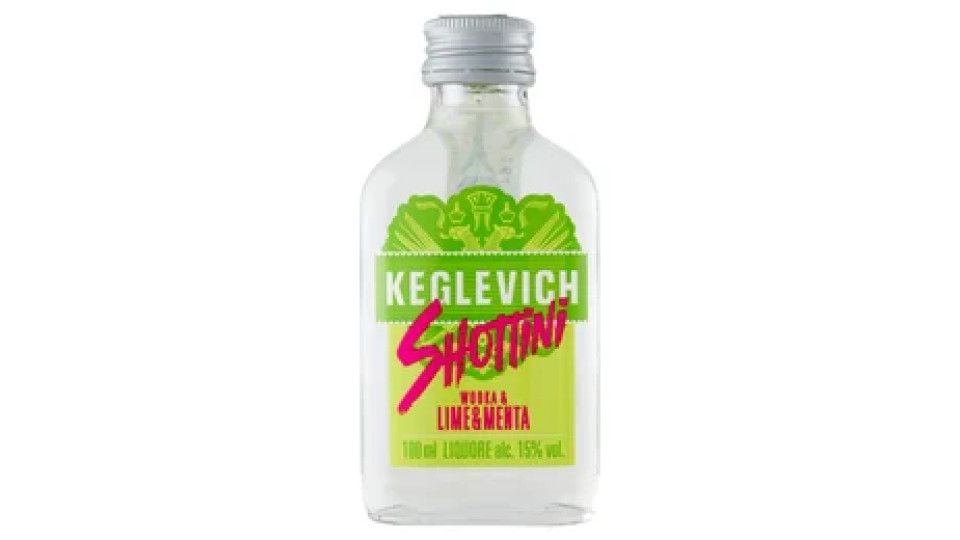 Keglevich Shottini Wodka & Lime & Menta 100 ml