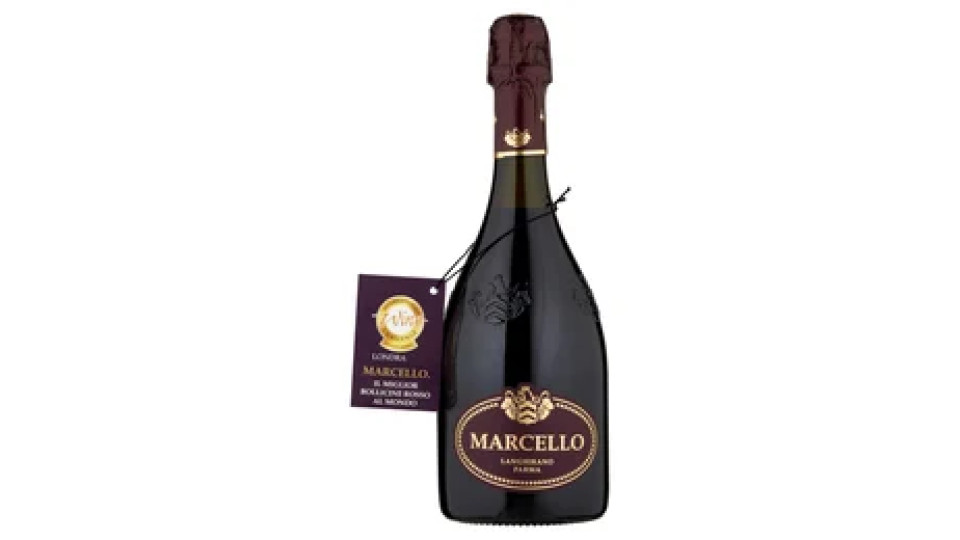 Marcello Lambrusco dell'Emilia IGP Vino Spumante Rosso Dry 0,75 l