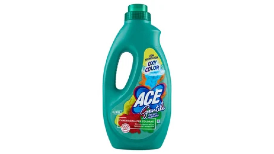 Ace Gentile Fresco Profumo Candeggina per Colorati 0,95 L