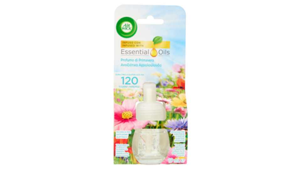 Air Wick Profumatore per Ambienti Profumo di Primavera Ricarica 19 ml