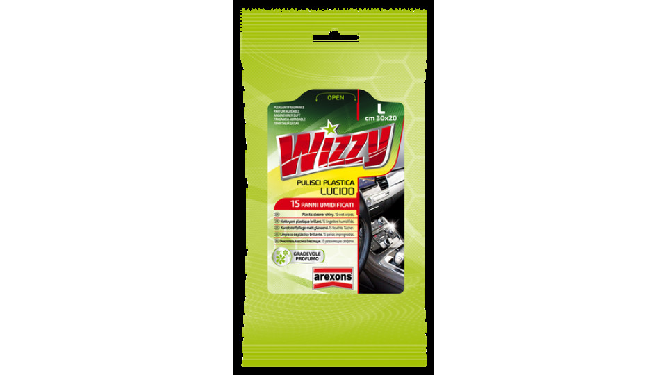 Arexons Panno pulisci plastica wizzy