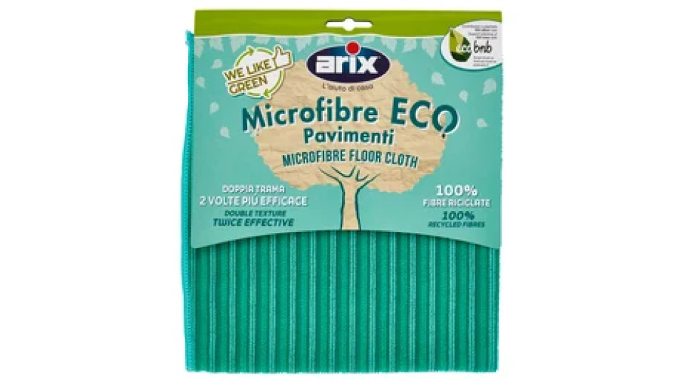 arix We Like Green Microfibre Eco Pavimenti