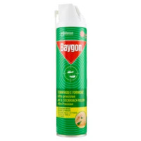 Baygon Spray con cannuccia extra precision, efficace contro scarafaggi e formiche 400 ml