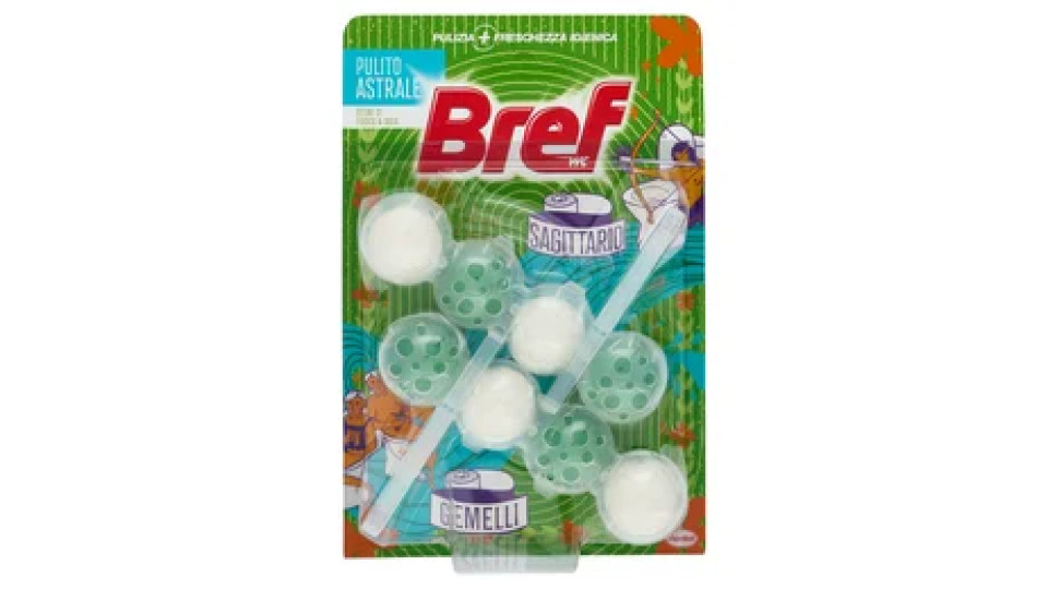 BREF WC Pulito Astrale Segni di Fuoco & Aria 2 x 50 g