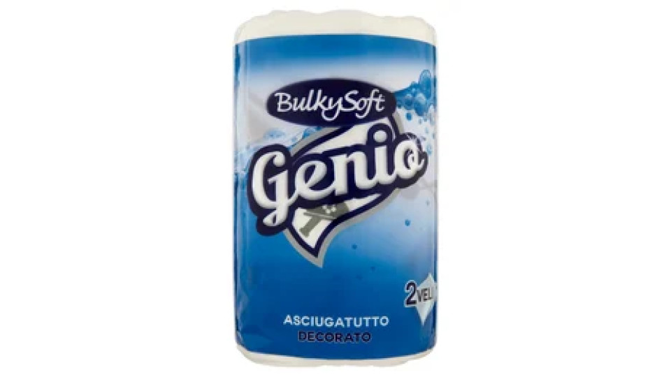 BulkySoft Genio Asciugatutto Decorato