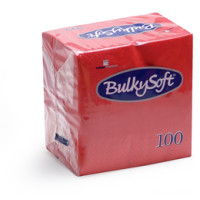 BulkySoft Tovagliolo 2 veli Rosso