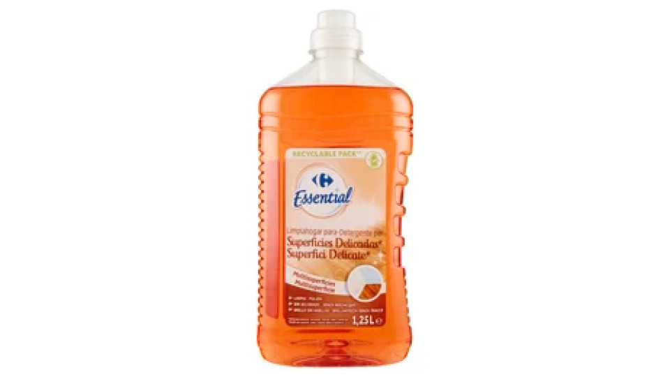 Carrefour Essential Detergente per Superfici Delicate* Multisuperficie 1,25 L