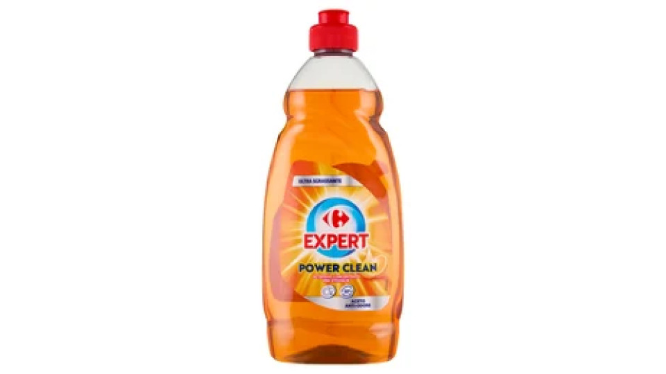Carrefour Expert Power Clean Detersivo Concentrato per Stoviglie Aceto 500 ml