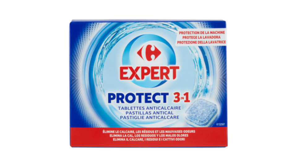 Carrefour Expert Protect 3 in 1 Pastiglie Anticalcare 15 x 12 g